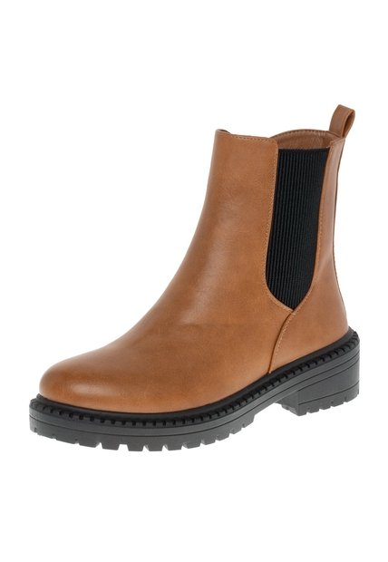 Botines Lamar Para Mujer Cogñac Brash 201031