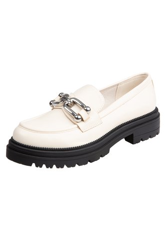 Zapatos Casuales Guerdy Tipo Mocasín Para Mujer Beige Brash 199143 Payless Brash
