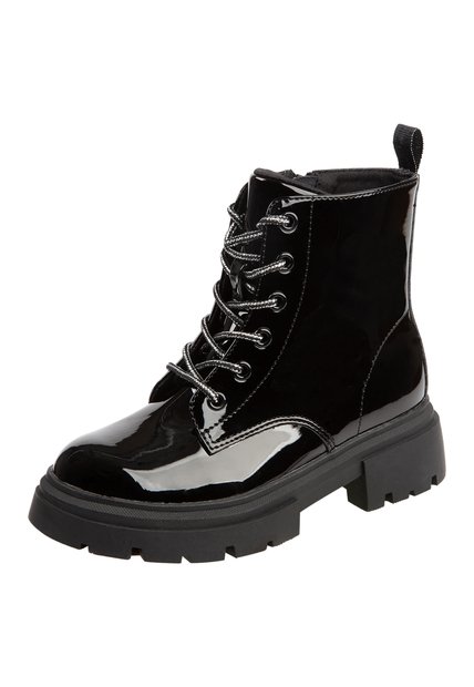 Botines De Excursionismo Para Niña Negro Brash 199562 Payless