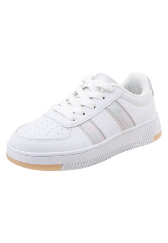 Zapatos Casuales Tipo Sneaker Elloel Para Niña Blanco Brash 198440 Payless Brash