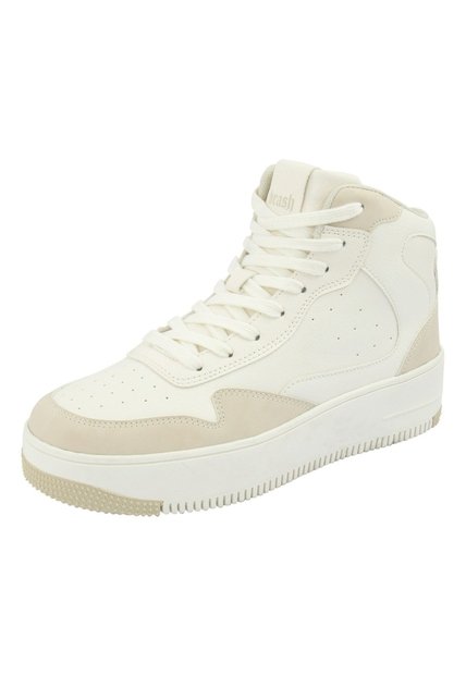 Zapatos Hi Top Court Tipo Sneakers Para Mujer Brash Payless Bronceado 198531