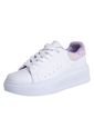 Zapatos Deportivos Fashion Para Mujer Morado Claro Brash 198365 de Brash