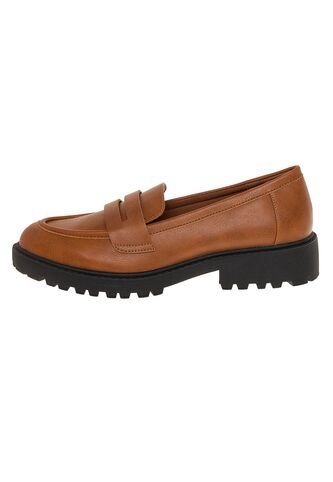 Zapatos Casuales Tipo Mocasín Guy Para Mujer Cogñac Brash 210539 Brash