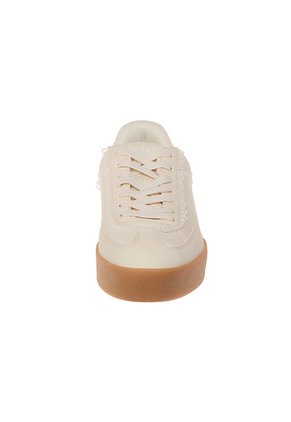 Zapatos Casuales Mesa Tipo Sneakers Para Mujer Marfil Brash 212000