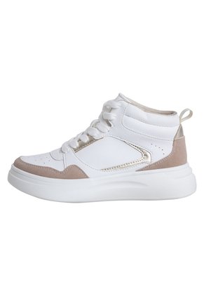 Zapatos Deportivos Tipo Botín Para Mujer Blanco Brash 198353