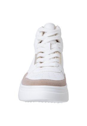 Zapatos Deportivos Tipo Botín Para Mujer Blanco Brash 198353