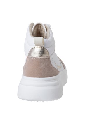 Zapatos Deportivos Tipo Botín Para Mujer Blanco Brash 198353