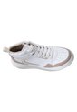 Zapatos Deportivos Tipo Botín Para Mujer Blanco Brash 198353 de Brash