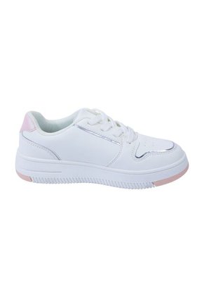 Zapatos Casuales Leesi Tipo Sneakers Para Niña Blanco Brash 201093 Payless