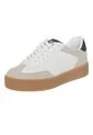 Zapatos Casuales Tipo Sneakers Mesa Para Mujer Beige Brash 201655 de Brash