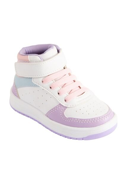 Zapatos Casuales Tipo Botines Sneakers Para Niña Pequeña Blanco Brash 210054 Payless