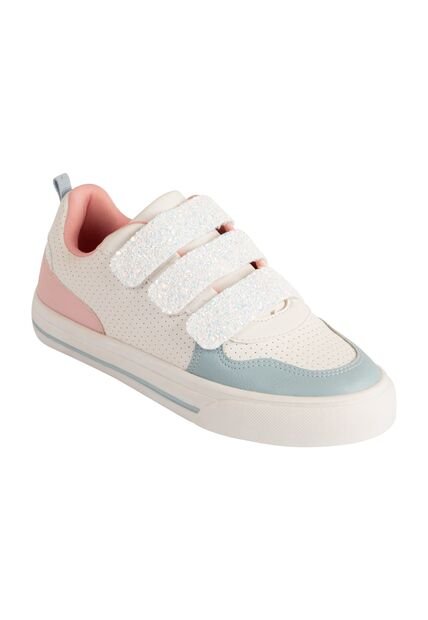 Zapatos Casuales Tipo Sneakers Para Niña Blanco Brash 210162 Payless