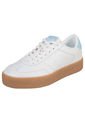 Zapatos Casuales Con Plataforma Para Mujer Blanco Brash 199894 Payless de Brash