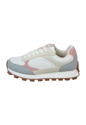 Zapatos Casuales Tipo Sneakers Para Mujer Beige Brash 200601 Payless