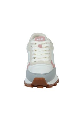 Zapatos Casuales Tipo Sneakers Para Mujer Beige Brash 200601 Payless