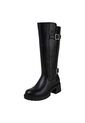 Botas De Moto Auntie Para Mujer Negro Brash 199822 Payless de Brash