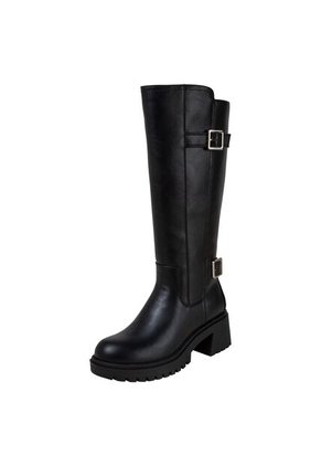 Botas De Moto Auntie Para Mujer Negro Brash 199822 Payless