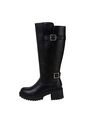 Botas De Moto Auntie Para Mujer Negro Brash 199822 Payless de Brash