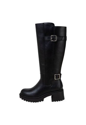 Botas De Moto Auntie Para Mujer Negro Brash 199822 Payless