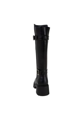 Botas De Moto Auntie Para Mujer Negro Brash 199822 Payless