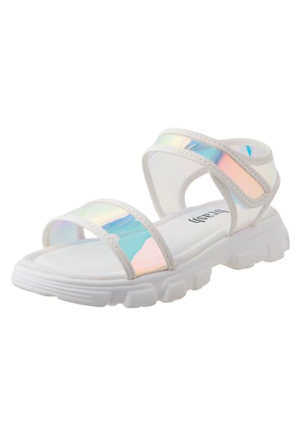 Sandalias Victoria Para Niña Blanco Brash 197705