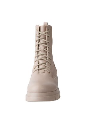 Botas De Combate Elvys Para Mujer Beige Brash 196896 Payless