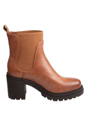 Botines Chelsea Para Mujer Café Medio Brash 199441 Payless