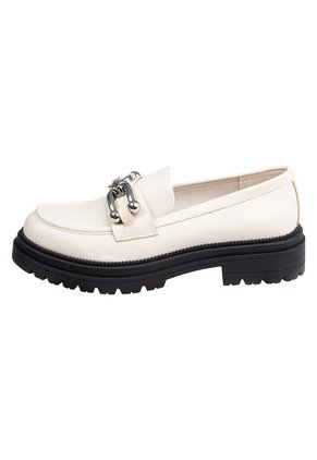 Zapatos Casuales Guerdy Tipo Mocasín Para Mujer Beige Brash 199143 Payless