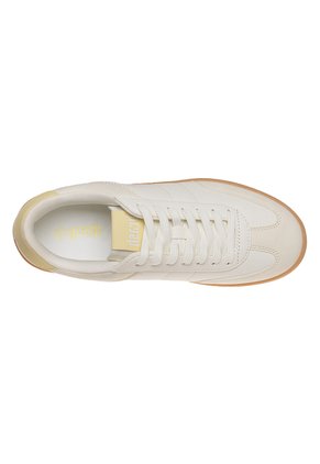 Zapatos Casuales Tipo Sneakers Mesa Para Mujer Marfil Brash 210881