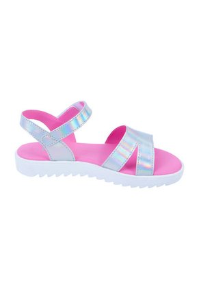 Sandalias Planas Soraya Para Niña Plateado Brash 200636 Payless