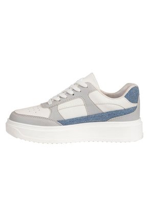 Zapatos Casuales Tipo Sneakers Para Mujer Azul Claro Brash 199587 Payless