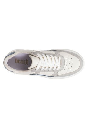 Zapatos Casuales Tipo Sneakers Para Mujer Azul Claro Brash 199587 Payless