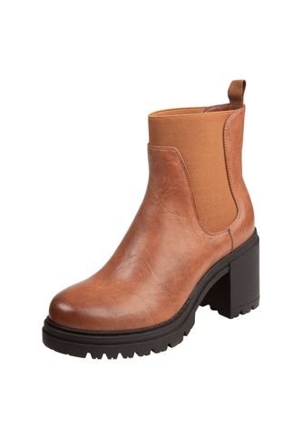 Botines Chelsea Para Mujer Café Medio Brash 199441 Payless Brash