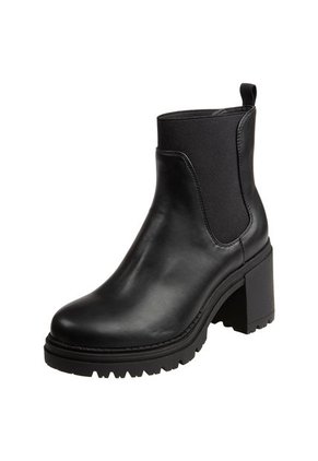 Botines Tipton Con Tacón Para Mujer Negro Brash 199440 Payless