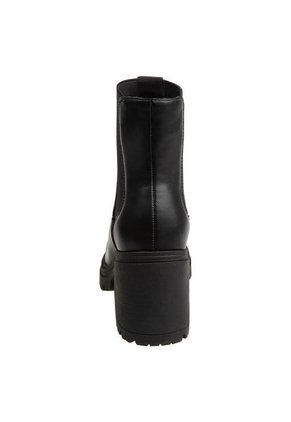 Botines Tipton Con Tacón Para Mujer Negro Brash 199440 Payless