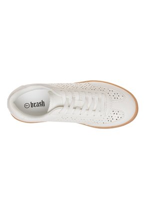 Zapatos Casuales Mesa Tipo Sneaker Para Mujer Blanco Brash 211187