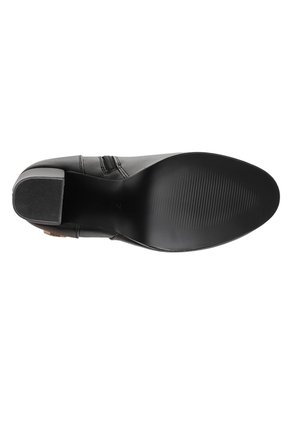 Botines Charlie Con Taco Para Mujer Negro Brash 211358