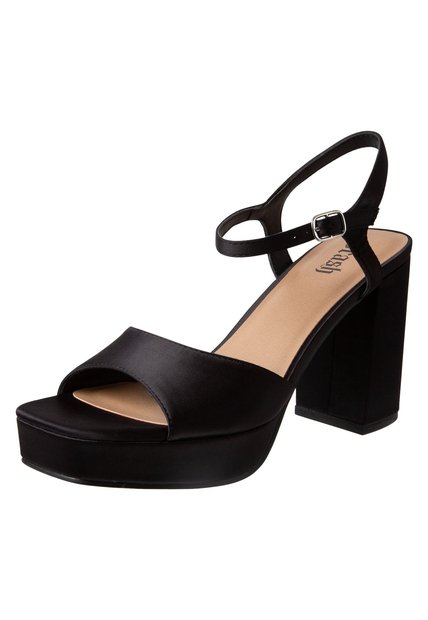 Sandalias De Vestir Atwood Con Plataforma Para Mujer Negro Brash 195867