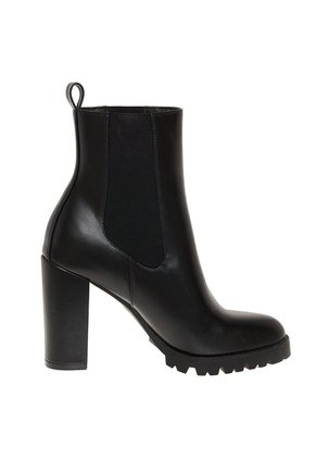 Botines Con Taco Starry Para Mujer Negro Brash 210596