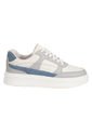 Zapatos Casuales Tipo Sneakers Para Mujer Azul Claro Brash 199587 Payless de Brash