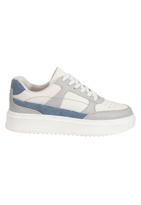 Zapatos Casuales Tipo Sneakers Para Mujer Azul Claro Brash 199587 Payless