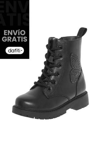 Botas De Senderismo Desi Para Niña Pequeña Negro Brash 210393 Brash