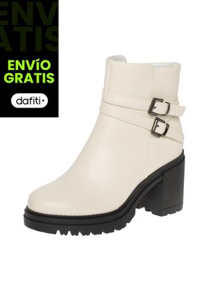 Botines Tippi Para Mujer Beige Brash 201176