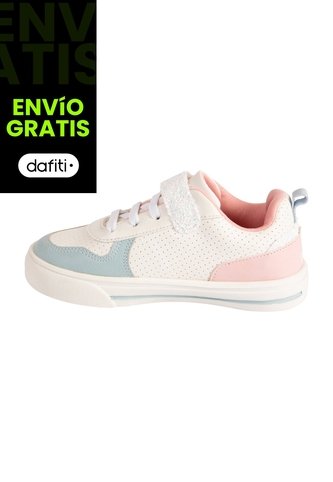 Zapatos Casuales Tipo Sneakers Para Niña Pequeña Blanco Brash 210161 Brash