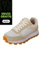 Zapatos Casuales Tipo Sneakers Para Mujer Blanco Brash 201138 de Brash