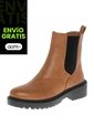Botines Lamar Para Mujer Cogñac Brash 201031 de Brash