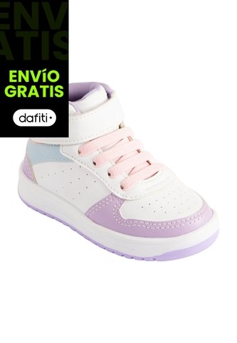 Zapatos Casuales Tipo Botines Sneakers Para Niña Pequeña Blanco Brash 210054 Payless Brash