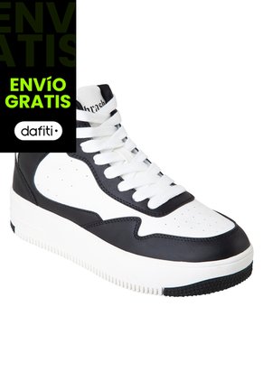 Zapatos Casuales Train Hi Top Para Mujer Blanco Brash 200314 Payless