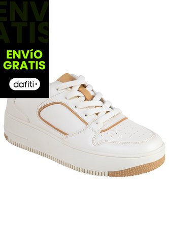 Zapatos Casuales Bingo Tipo Sneaker Para Mujer Bronceado Brash 200568 Payless Brash