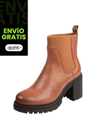 Botines Chelsea Para Mujer Café Medio Brash 199441 Payless Brash